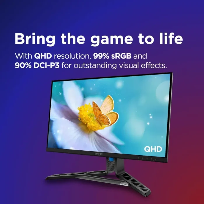 Lenovo Legion R27qe Gen 2 27 Inch QHD IPS 200Hz Gaming Monitor Lenovo Legion R27qe Gen 2 27 Inch QHD IPS 200Hz Gaming Monitor