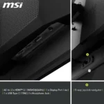 MSI MAG 271QPX QD-OLED E2, 27 inch OLED, WQHD 2560x1440, 240Hz, USB-C Gaming Monitor