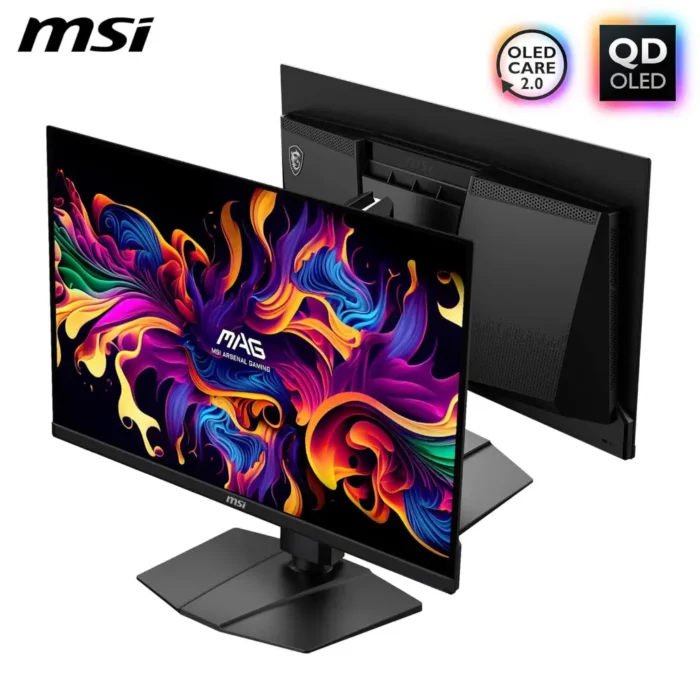 MSI MAG 271QPX QD-OLED E2, 27 inch OLED, WQHD 2560x1440, 240Hz, USB-C Gaming Monitor