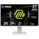MSI MAG 274QRFW 27 Inch WQHD 2560x1440 Rapid IPS Panel, 180Hz, 1ms GtG, Gaming Monitor 1 MSI MAG 274QRFW 27 Inch WQHD 2560x1440 Rapid IPS Panel, 180Hz, 1ms GtG, Gaming Monitor
