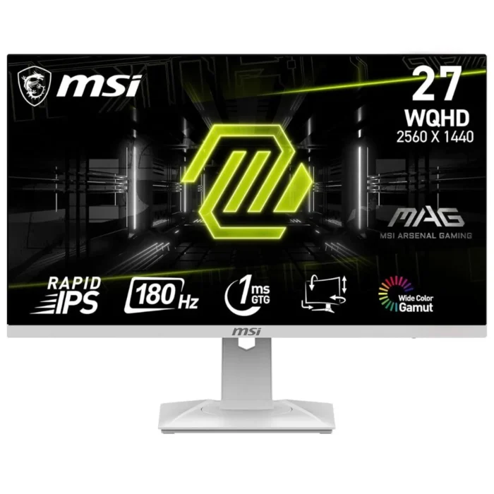 MSI MAG 274QRFW 27 Inch WQHD 2560x1440 Rapid IPS Panel, 180Hz, 1ms GtG, Gaming Monitor MSI MAG 274QRFW 27 Inch WQHD 2560x1440 Rapid IPS Panel, 180Hz, 1ms GtG, Gaming Monitor