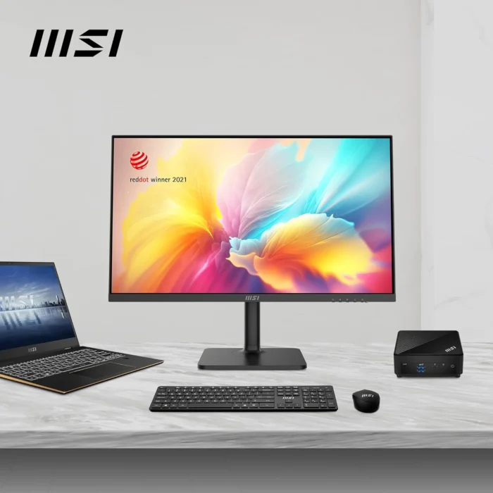 MSI Modern MD272XP 27 Inch FHD, IPS Panel, 100 Hz, Eye-Friendly Screen, USB Type-C Office Monitor