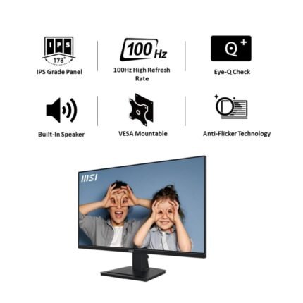 Home 8 MSI PRO MP275Q 27 Inch 2K IPS Panel, 100 Hz, Eye-Friendly Screen Office Monitor