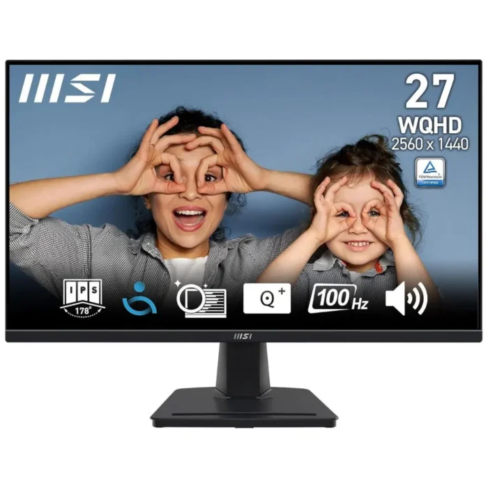 MSI PRO MP275Q 27 Inch 2K IPS Panel, 100 Hz, Eye-Friendly Screen Office Monitor MSI PRO MP275Q 27 Inch 2K IPS Panel, 100 Hz, Eye-Friendly Screen Office Monitor