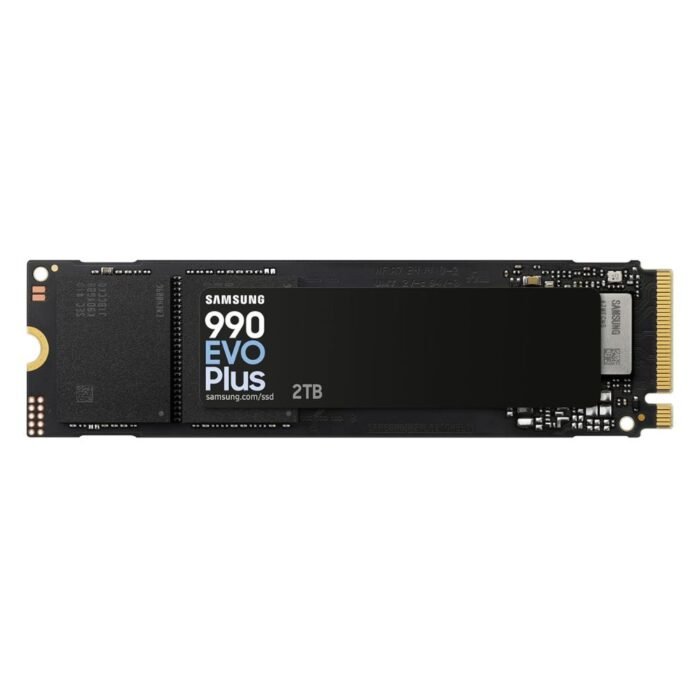 Samsung 990 EVO Plus 2TB Upto 7,250 MBs Speed, PCIe Gen 4x4, Gen 5x2 M.2 2280 Internal SSD Samsung 990 EVO Plus 2TB Upto 7,250 MBs Speed, PCIe Gen 4x4, Gen 5x2 M.2 2280 Internal SSD