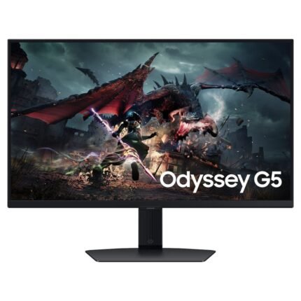 Home 3 Samsung Odyssey G5 27 Inch QHD 2560x1440, 180Hz, 1 MS Fast IPS 2K Gaming Monitor