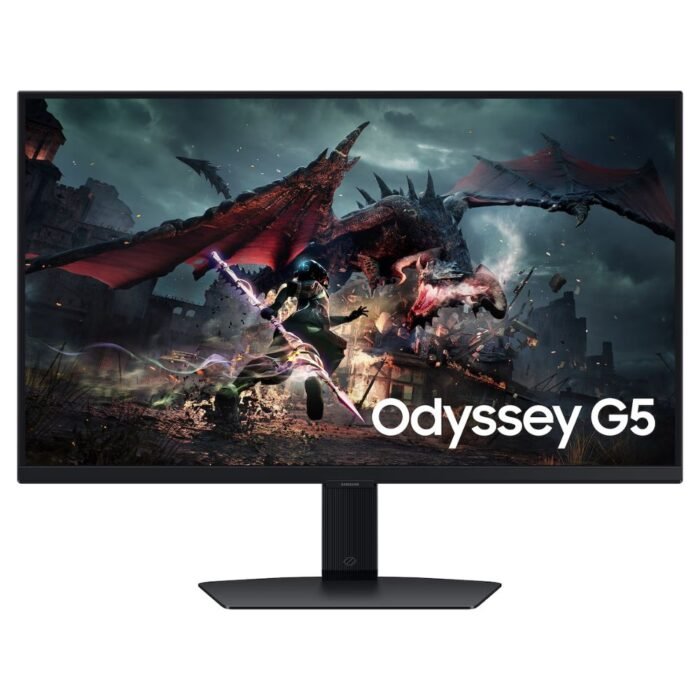 Samsung Odyssey G5 27 Inch QHD 2560x1440, 180Hz, 1 MS Fast IPS 2K Gaming Monitor Samsung Odyssey G5 27 Inch QHD 2560x1440, 180Hz, 1 MS Fast IPS 2K Gaming Monitor