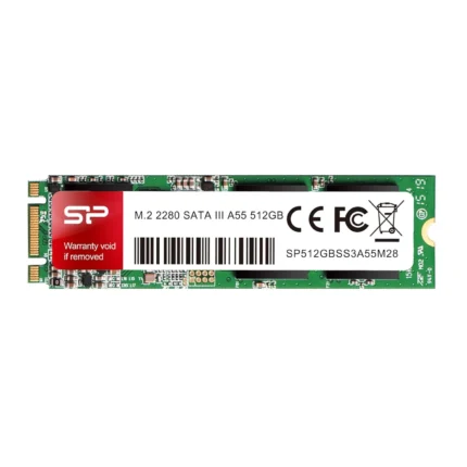 Silicon Power A55 512GB, 560MB/s R, 530MB/s W Speed, M.2 2280 SATA III Internal SSD