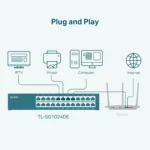 TP-Link 24-Ports Easy Smart Gigabit Ethernet Switch (TL-SG1024DE) 6 TP-Link 24-Ports Easy Smart Gigabit Ethernet Switch