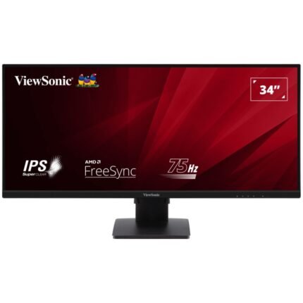 ViewSonic VA3456-MHDJ 34 Inch UWQHD IPS Panel Free Sync Ultra Wide 4K Monitor