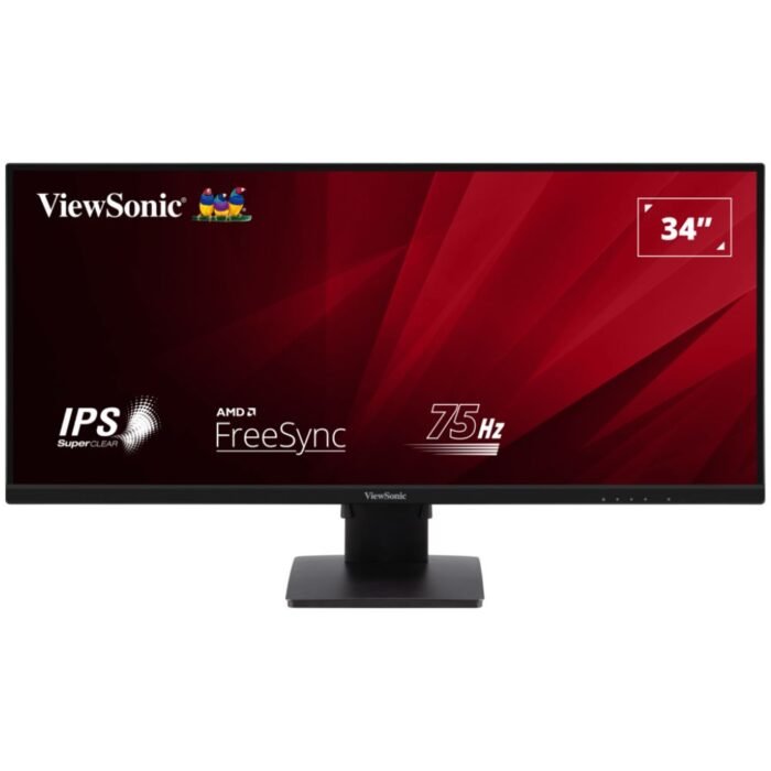 ViewSonic VA3456-MHDJ 34 Inch UWQHD IPS Panel Free Sync Ultra Wide 4K Monitor ViewSonic VA3456-MHDJ 34 Inch UWQHD IPS Panel Free Sync Ultra Wide 4K Monitor