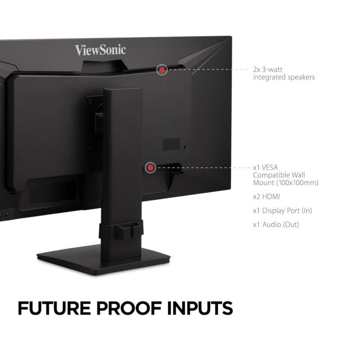 ViewSonic VA3456-MHDJ 34 Inch UWQHD IPS Panel Free Sync Ultra Wide 4K Monitor ViewSonic VA3456-MHDJ 34 Inch UWQHD IPS Panel Free Sync Ultra Wide 4K Monitor