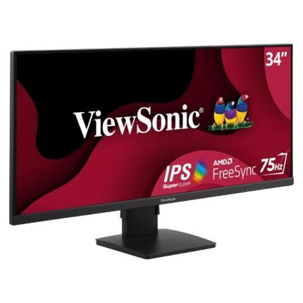 ViewSonic VA3456-MHDJ 34 Inch UWQHD IPS Panel Free Sync Ultra Wide 4K Monitor