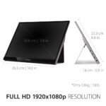 ViewSonic VG1655 16 Inch FHD 1080p, USB-C, Ultra-Slim Portable Monitor 4 ViewSonic VG1655 16 Inch FHD 1080p, USB-C, Ultra-Slim Portable Monitor