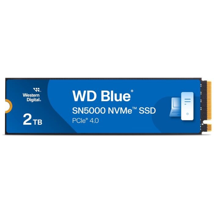 WD Blue SN5000 NVMe 2TB PCIe Gen 4 NVMe M.2 Gaming SSD