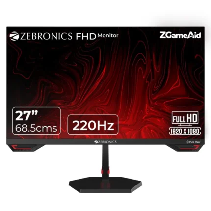 Home 5 Zebronics S27A 27 Inch, Full HD, Fast IPS Display, 220Hz Gaming Monitor