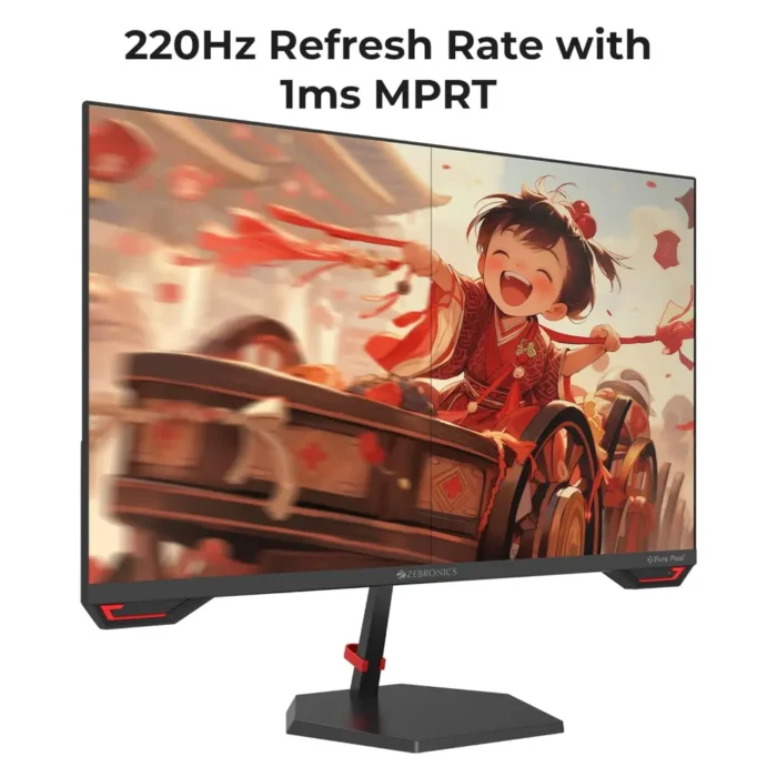 Zebronics S27A 27 Inch, Full HD, Fast IPS Display, 220Hz Gaming Monitor