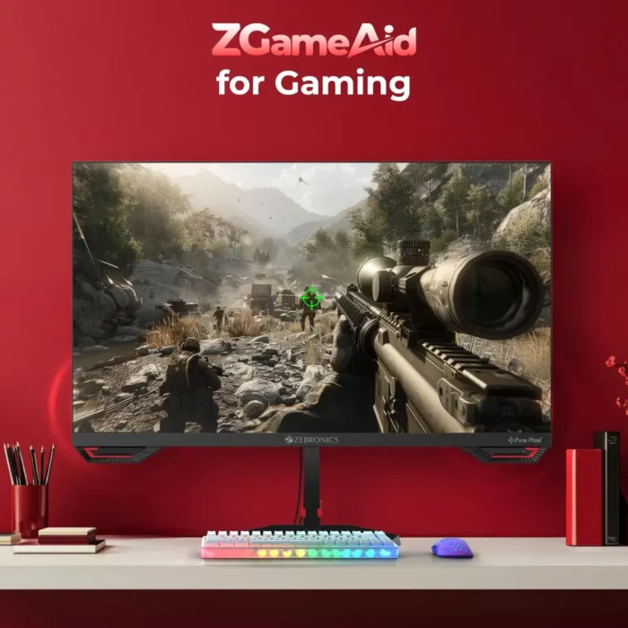 Zebronics S27A 27 Inch, Full HD, Fast IPS Display, 220Hz Gaming Monitor