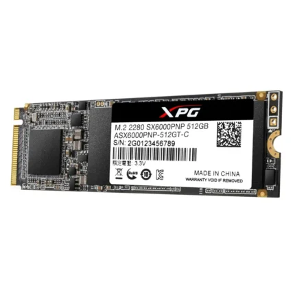 Home 9 ADATA XPG SX6000 Pro 512GB PCIe Gen3x4 M.2 2280 NVME SSD