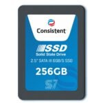 Consistent 256GB 2.5 Inch SATA Internal SSD