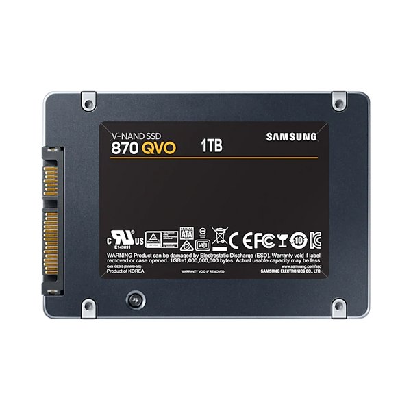 Samsung 870 QVO 1TB 2.5 Inch SATA III Internal SSD Samsung 870 QVO 1TB 2.5 Inch SATA III Internal SSD