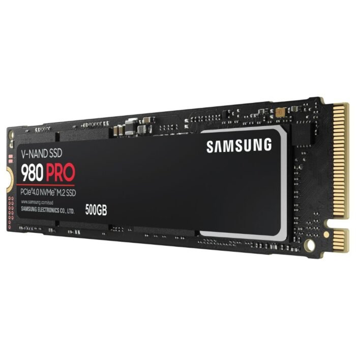 Samsung 980 PRO 500GB PCIe 4.0 NVMe M.2 (2280) Gen 4 Internal SSD Samsung 980 PRO 500GB PCIe 4.0 NVMe M.2 (2280) Gen 4 Internal SSD