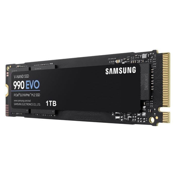 Samsung 990 EVO 1TB PCIe 5.0 x2 M.2 2280 NVMe SSD Samsung 990 EVO 1TB PCIe 5.0 x2 M.2 2280 NVMe SSD