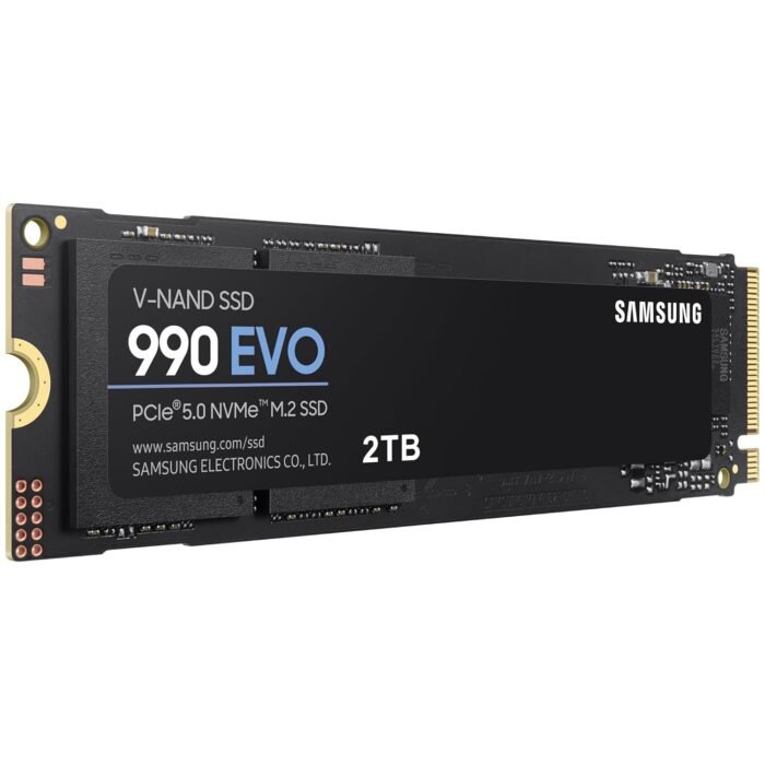 Samsung 990 EVO 2TB PCIe 5.0 x2 M.2 2280 NVMe SSD (1) Samsung 990 EVO 2TB PCIe 5.0 x2 M.2 2280 NVMe SSD 1