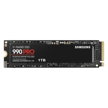 Home 10 Samsung 990 PRO 1TB Up to 7,450 MBs R, 6,900 MBs W Speed PCIe 4.0 M.2 2280 Internal SSD