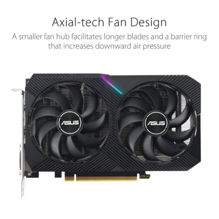 Asus Dual RTX 3050 V2 OC Edition 8GB GDDR6 Graphics Card