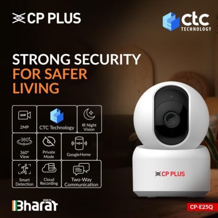 Home 4 CP PLUS 2MP Full HD Wi-Fi CCTV Camera