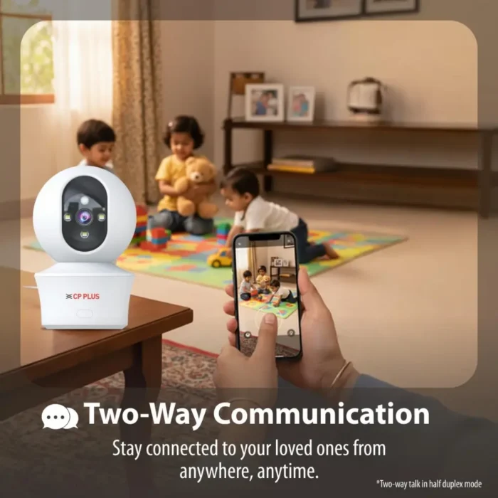 CP PLUS 3MP Smart Wi-Fi CCTV Camera EZ-P34Q