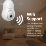 CP PLUS 3MP Smart WiFi Bulb Security Camera (CP-T31A) 7 CP PLUS 3MP Smart WiFi Bulb Security Camera