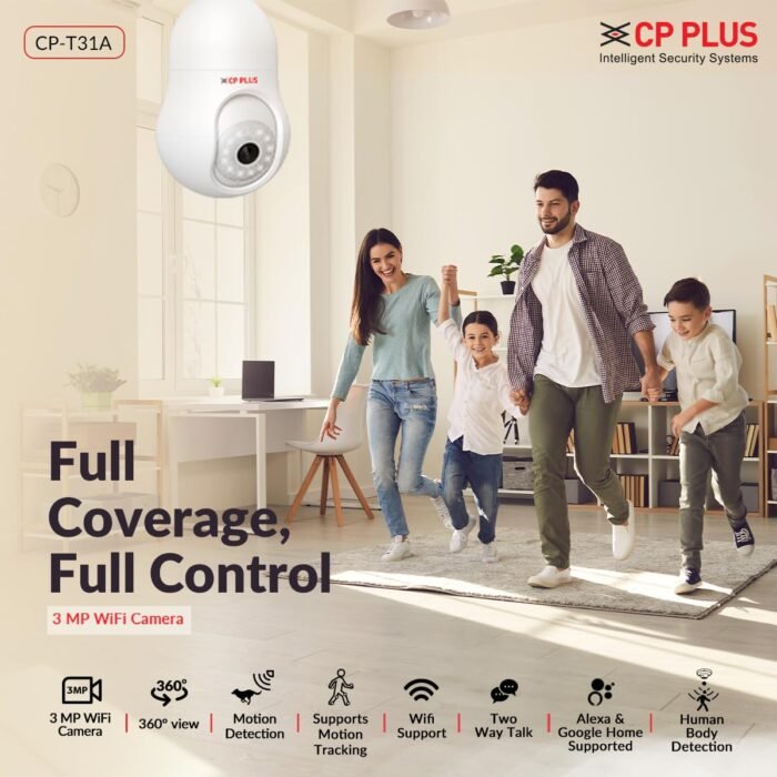 CP PLUS 3MP Smart WiFi Bulb Security Camera CP PLUS 3MP Smart WiFi Bulb Security Camera