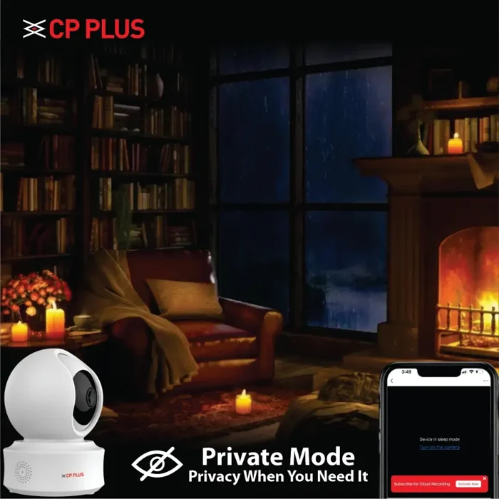 CP PLUS 4MP Quad HD Smart Wi-Fi CCTV Camera