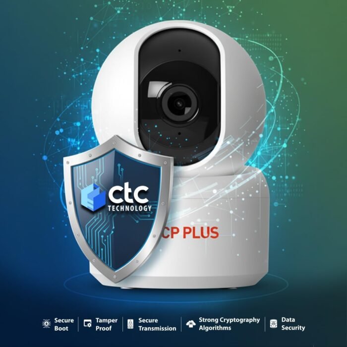 CP PLUS 4MP Quad HD Smart Wi-Fi CCTV Camera - CP-E48Q CP PLUS 4MP Quad HD Smart Wi-Fi CCTV Camera - CP-E48Q