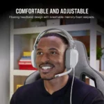 Corsair HS80 Dolby Audio 7.1 Surround Sound RGB Premium Gaming Headphone