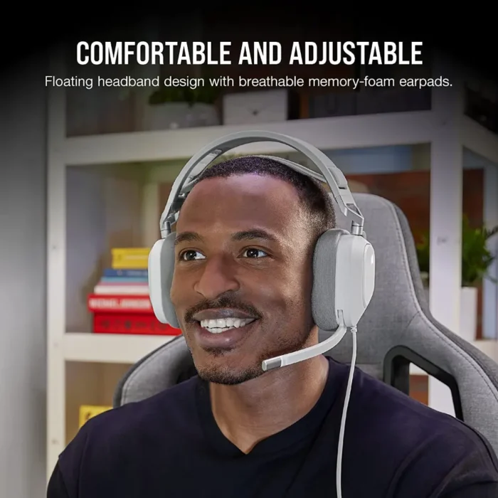 Corsair HS80 Dolby Audio 7.1 Surround Sound RGB Premium Gaming Headphone