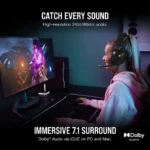 Corsair HS80 Dolby Audio 7.1 Surround Sound RGB Premium Gaming Headphone (Carbon) 2 Corsair HS80 Dolby Audio 7.1 Surround Sound RGB Premium Gaming Headphone