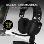 Corsair HS80 Dolby Audio 7.1 Surround Sound RGB Premium Gaming Headphone (Carbon) 3 Corsair HS80 Dolby Audio 7.1 Surround Sound RGB Premium Gaming Headphone