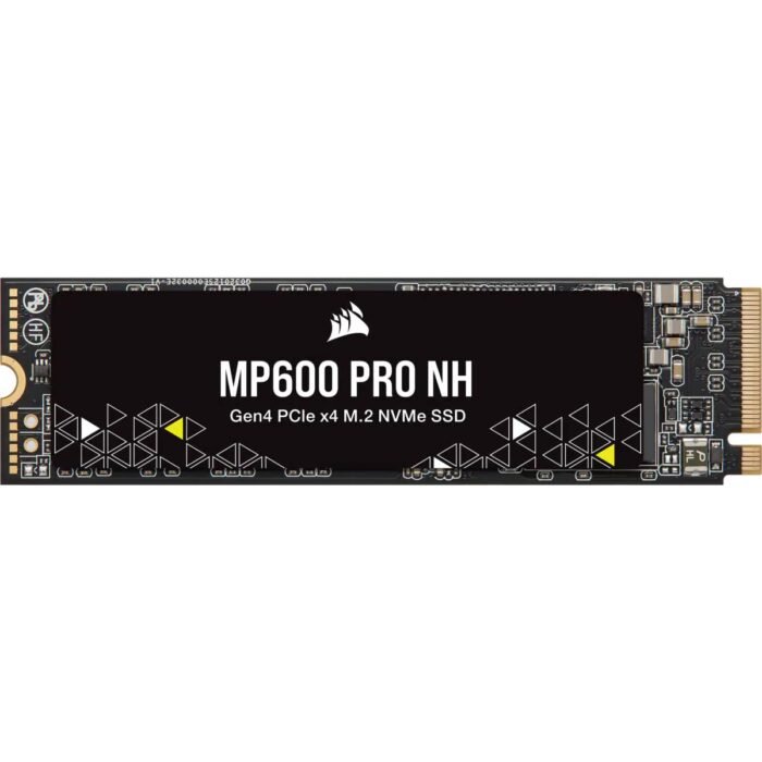 Corsair MP600 PRO NH 2TB Upto 7000MBs R, 5700MBs W Speeds, PCIe Gen4 x4 NVMe M.2 SSD Corsair MP600 PRO NH 2TB Upto 7000MBs R, 5700MBs W Speeds, PCIe Gen4 x4 NVMe M.2 SSD