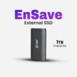 EVM EnSave 1TB USB 3.1 Gen 2 Type-C Ultra Compact Portable SSD