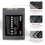 Foxin Pro 512GB, Up to 550MB/s R, 500MB/s W Speed, 2.5 Inch SATA III 6GB/S Internal SSD 5 Foxin Pro 512GB 2.5 Inch SATA III 6GBS Internal SSD
