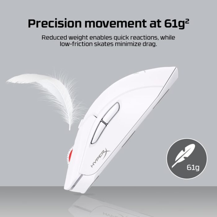 HyperX Pulsefire Haste 2 Ultra Lightweight Wireless Gaming Mouse (1) HyperX Pulsefire Haste 2 Ultra Lightweight Wireless Gaming Mouse 1