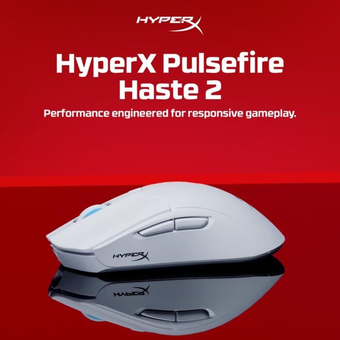 HyperX Pulsefire Haste 2 Ultra Lightweight Wireless Gaming Mouse (8) HyperX Pulsefire Haste 2 Ultra Lightweight Wireless Gaming Mouse 8