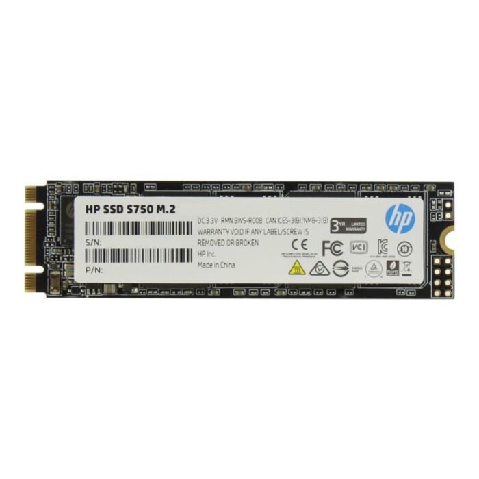 HP SSD S750 M.2 256GB SATA III 3D TLC NAND Internal SSD HP SSD S750 M.2 256GB SATA III 3D TLC NAND Internal SSD