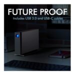 LaCie d2 Professional 4TB Professional USB-C 3.1 Gen 2 External Desktop HDD