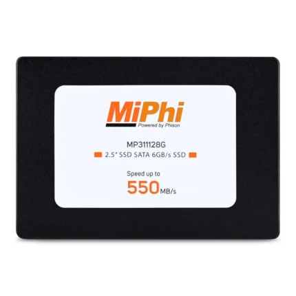 Home 2 MiPhi MP100 128GB, Up to 550MBs, 2.5 Inch SATA SSD