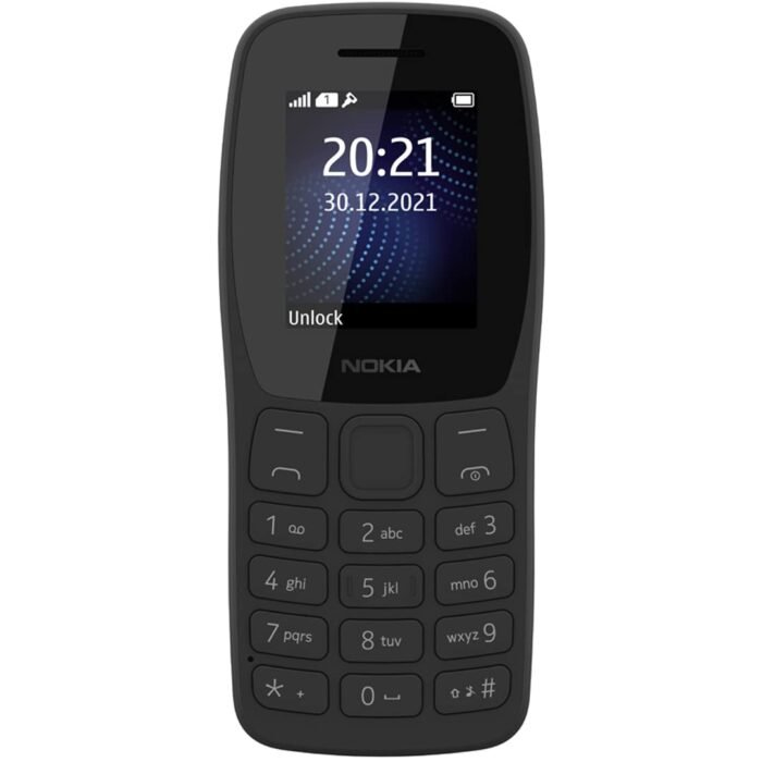 Nokia 105 Classic | Single Sim Keypad Phone with Built-in UPI Payments, Long-Lasting Battery, Wireless FM Radio, Charger in-Box | Charcoal Nokia 105 Classic | Single Sim Keypad Phone with Built-in UPI Payments, Long-Lasting Battery, Wireless FM Radio, Charger in-Box | Charcoal