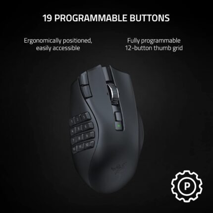Razer Naga V2 HyperSpeed Wireless MMO Gaming Mouse